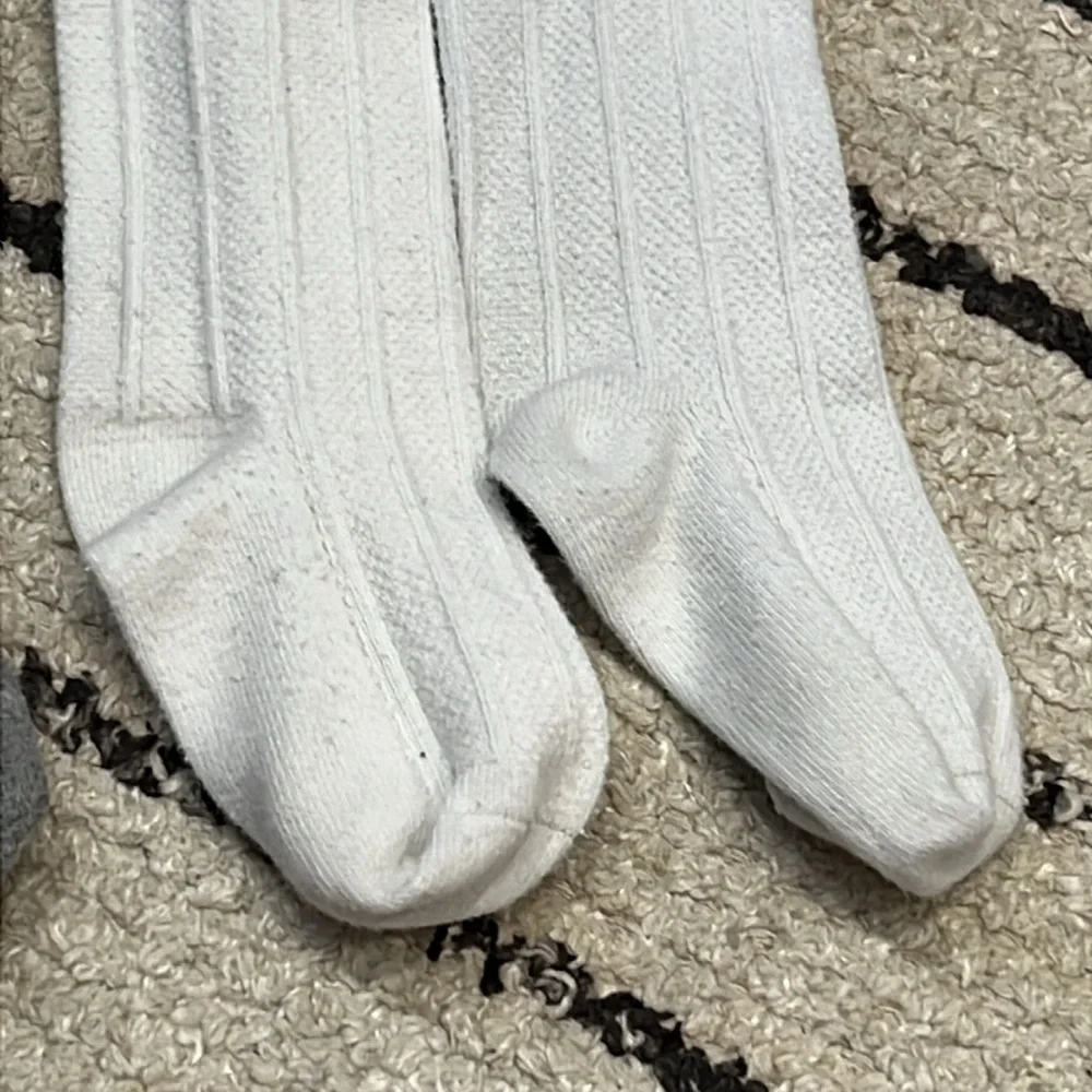 Knee high baby socks